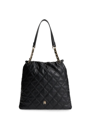 Tommy Hilfiger quilted tote bag - Black