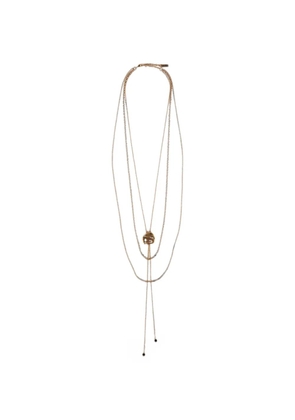 Chloé The Chloé Letters logo-charm necklace - Gold