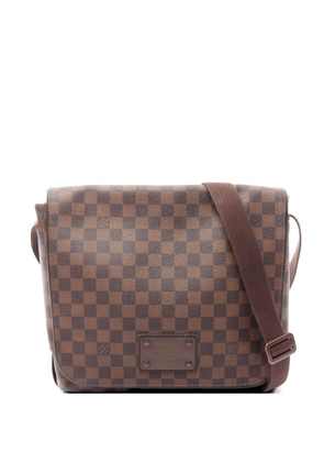 Louis Vuitton Pre-Owned 2011 Brooklyn MM Damier Ebene shoulder bag - Brown