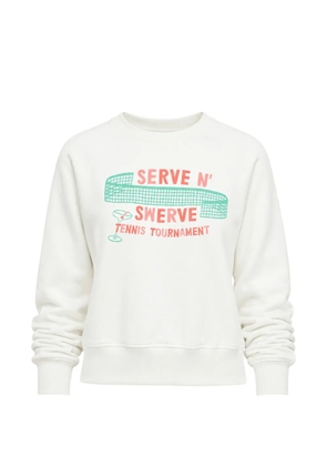 MOTHER The Itty Concert graphic-print sweatshirt - White