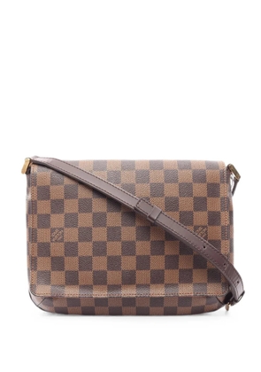 Louis Vuitton Pre-Owned 2004 Damier Ebene Musette Tango shoulder bag - Brown