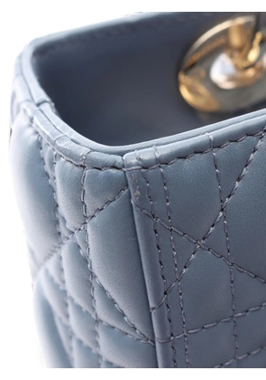 Christian Dior Pre-Owned 2000s medim Lady Dior tote bag - Blue
