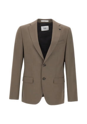 Digel notch-lapels suit - Brown