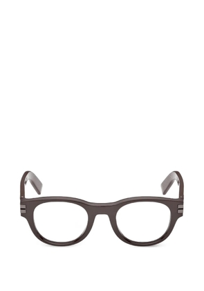 Zegna round-frame frames - Brown