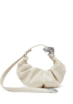 Diesel small Grab-D scrunched shoulder bag - Neutrals