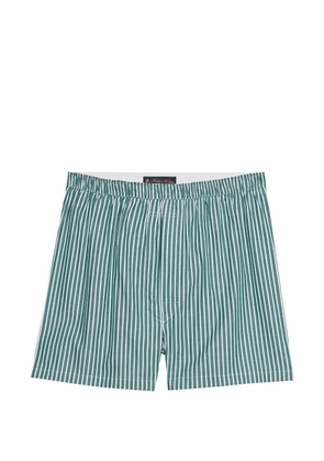 Brooks Brothers striped cotton boxers - Green