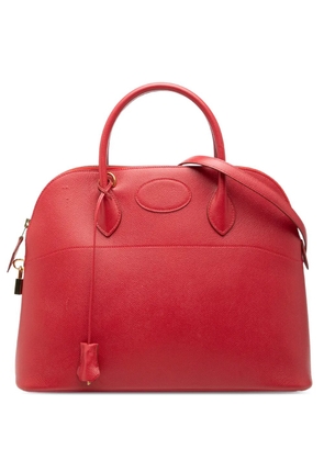 Hermès Pre-Owned 1998 Courchevel Bolide 37 satchel - Red