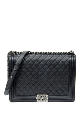 CHANEL Pre-Owned Boy quilted shoulder bag - Black