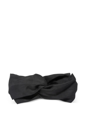 Jennifer Behr Jordan knot-detail head wrap - Black