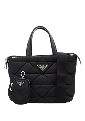 Prada Pre-Owned 2013-2026 Quilted Re Nylon Padded satchel - Black
