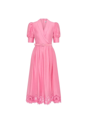 Rebecca Vallance Petalite midi dress - Pink