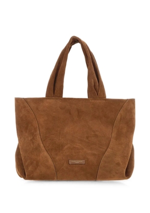 GIANNI CHIARINI Suria suede shoulder bag - Brown