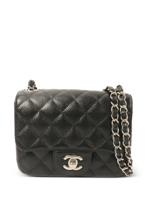 CHANEL Pre-Owned CC turn lock quilted shoulder bag - Black