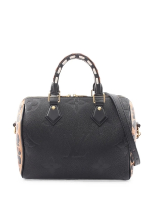 Louis Vuitton Pre-Owned 2021s Speedy Bandoulière Wild At Heart handbag - Black