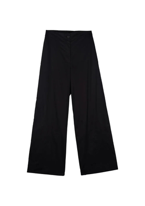 MOUTAKI wide-leg trousers - Black