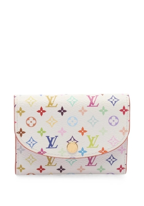 Louis Vuitton Pre-Owned x Takashi Murakami 2010s Rosalie wallet - White
