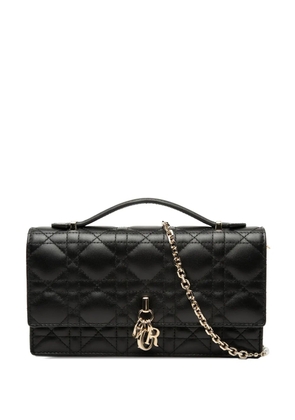 Christian Dior Pre-Owned 2025 Mini Lambskin Cannage My Dior satchel - Black