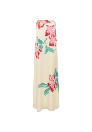 Rebecca Vallance Sunblush Bloom maxi dress - Neutrals