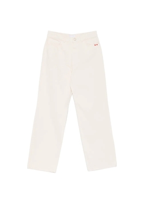 AMISH zip-up straight-leg jeans - Neutrals