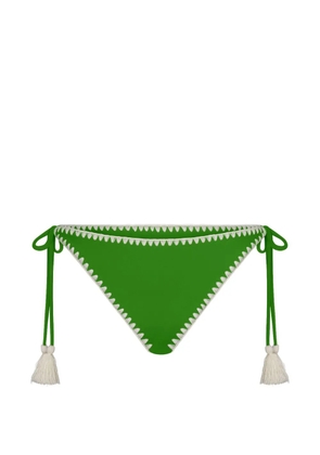 Simon Miller Bwai blanket-stitched bikini bottoms - Green