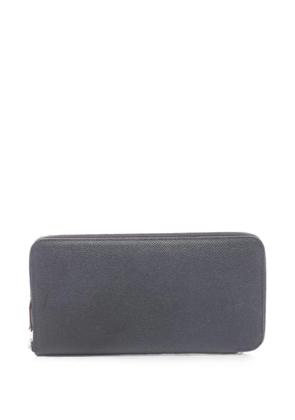 Hermès Pre-Owned Azap long leather wallet - Black