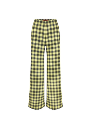 Simon Miller Pia gingham palazzo - Yellow