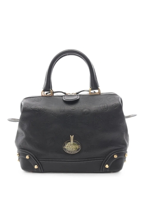Loewe Pre-Owned 2000s logo-detail tote bag - Black