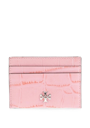 Tory Burch Charlie quilted card holder - Pink