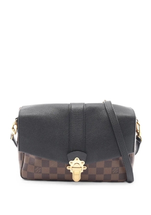 Louis Vuitton Pre-Owned 2017 Clapton Damier ebene shoulder bag - Brown
