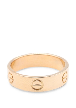 Cartier 2010s Love screw-motif ring - Pink