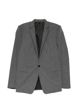 Deepti reflective button-up blazer - Grey
