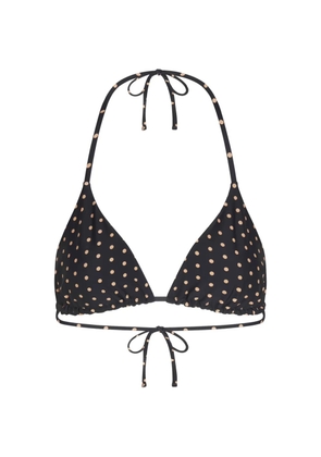 Simon Miller Bwai polka-dot bikini top - Black
