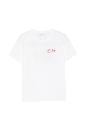 MC2 Saint Barth Emilie logo-print crew-neck T-shirt - White