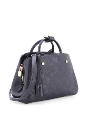 Louis Vuitton Pre-Owned Montaigne Handbag Monogram Empreinte Leather BB satchel - Blue