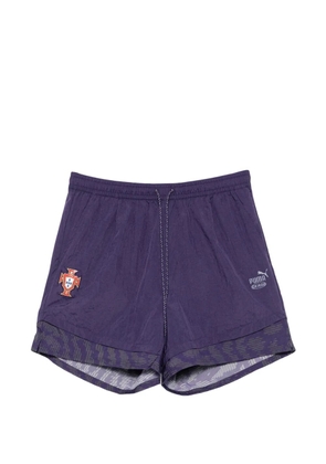 PUMA x FPF x SB King logo-patch drawstring shorts - Purple
