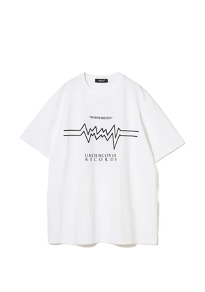 Undercover graphic-print cotton T-shirt - White
