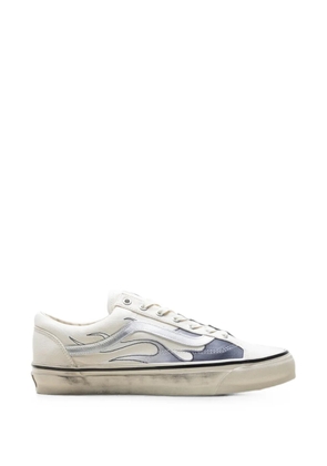 Vans Premium Old Skool 36 Flames lace-up sneakers - White