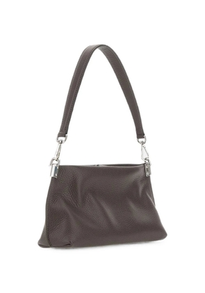 GIANNI CHIARINI Fanny tumbled leather shoulder bag - Brown