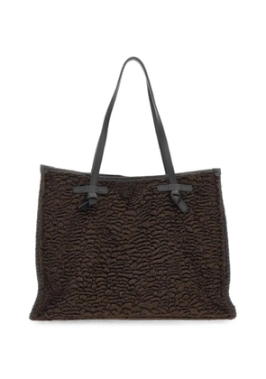 MARCELLA CLUB Marcella faux-fur tote bag - Brown