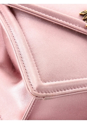 Dolce & Gabbana Pre-Owned Devotion Top Handle Bag Satin Mini crossbody bag - Pink