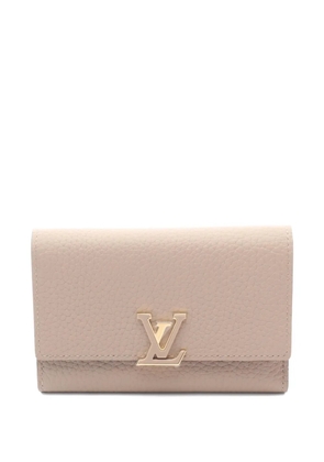 Louis Vuitton Pre-Owned 2021s Capucines trifold wallet - Neutrals