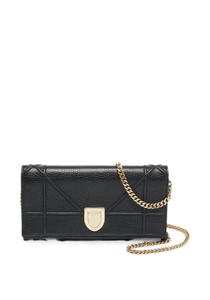 Christian Dior Pre-Owned 2017 Diorama chain wallet - Black