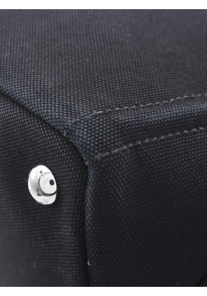 Prada Pre-Owned 2010s Canapa embossed logo tote bag - Black