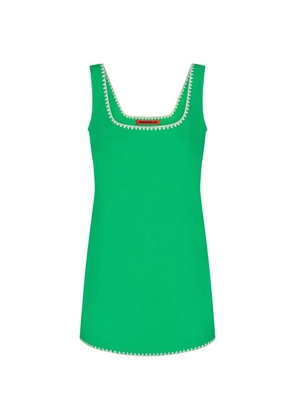 Simon Miller Sahara embroidered shift mini dress - Green