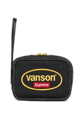Supreme x Vanson Leathers mesh wrist bag - Black