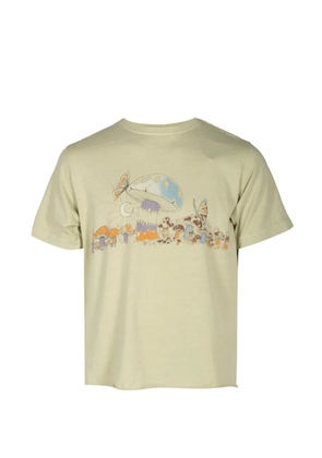 MONOSTEREO mushroom-print T-shirt - Green