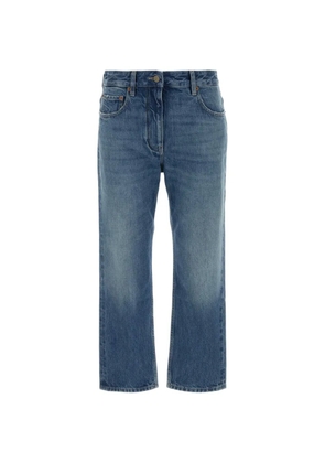 Valentino Garavani VLogo straight-leg jeans - Blue