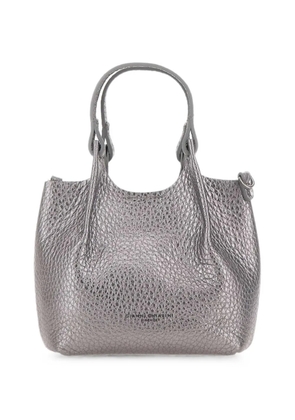 GIANNI CHIARINI Dua grainy mini bag - Silver
