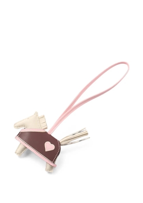 Hermès Pre-Owned 2026 PM Rodeo Robeo Coeur bag charm - Neutrals