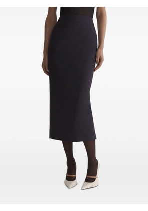 Mugler midi pencil skirt - Grey